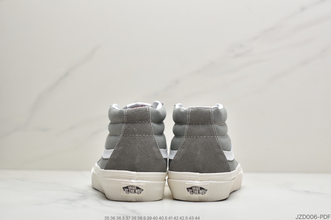 140 公司级Vans经典款sk8mid中帮灰白色板鞋byеvans 灰白色是Ⅴans中的精典之作