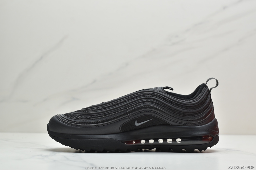 250 公司级耐克Nike Golf Air Max 97G子弹头高尔夫球鞋经典跨界男女鞋中性运动鞋CI7538-101