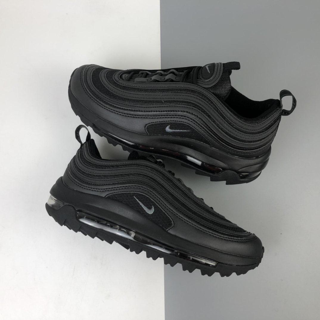 240 Nike Wmns Air Max 97 Golf 倒刺加厚大底复古气垫百搭休闲运动慢跑鞋 CI7538-101