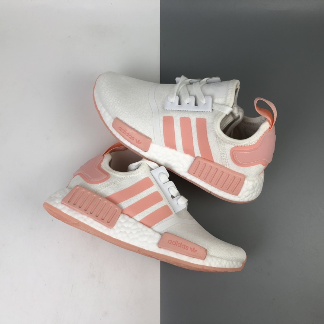 200  Adidas NMD Boost 阿迪达斯爆米花超弹中底 针织网面休闲跑鞋 FV8730