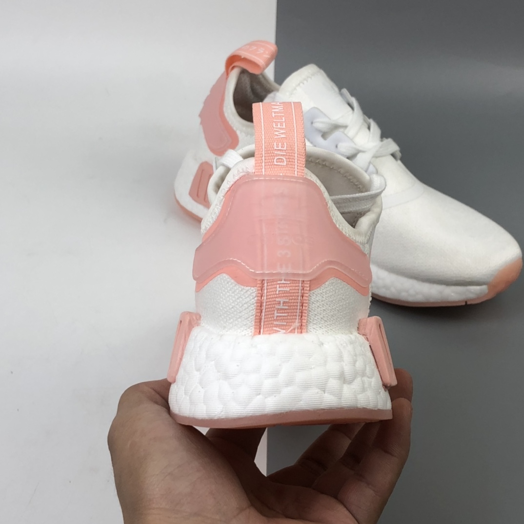 200  Adidas NMD Boost 阿迪达斯爆米花超弹中底 针织网面休闲跑鞋 FV8730