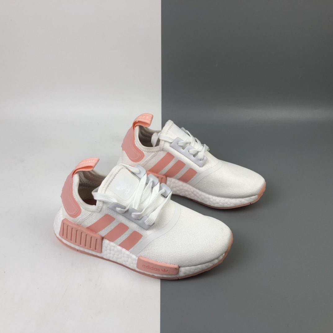 200  Adidas NMD Boost 阿迪达斯爆米花超弹中底 针织网面休闲跑鞋 FV8730