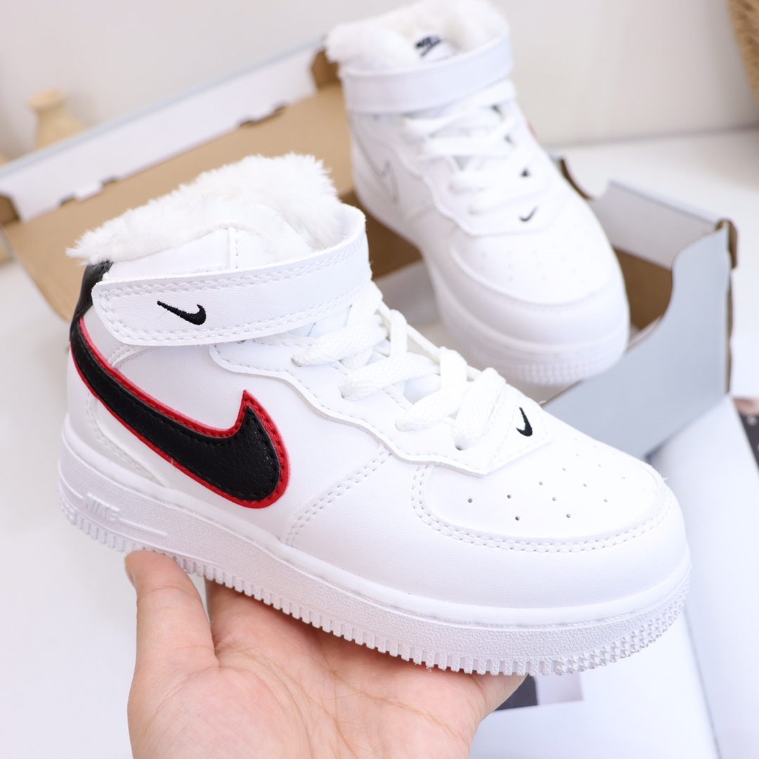 图片[7]-，号码26-37 ＮＫ加绒空军一号高帮童鞋 空军系列的高颜值，注定备受追捧！ 趣味十足，尽显潮流气息。💯运动感十足的AF1搭配青春系的颜色，清新帅气阳光朝气！非常适合活泼爱动的宝宝！除了鞋头没有加绒全鞋加绒✅鞋垫也是加绒🦶-选品中心