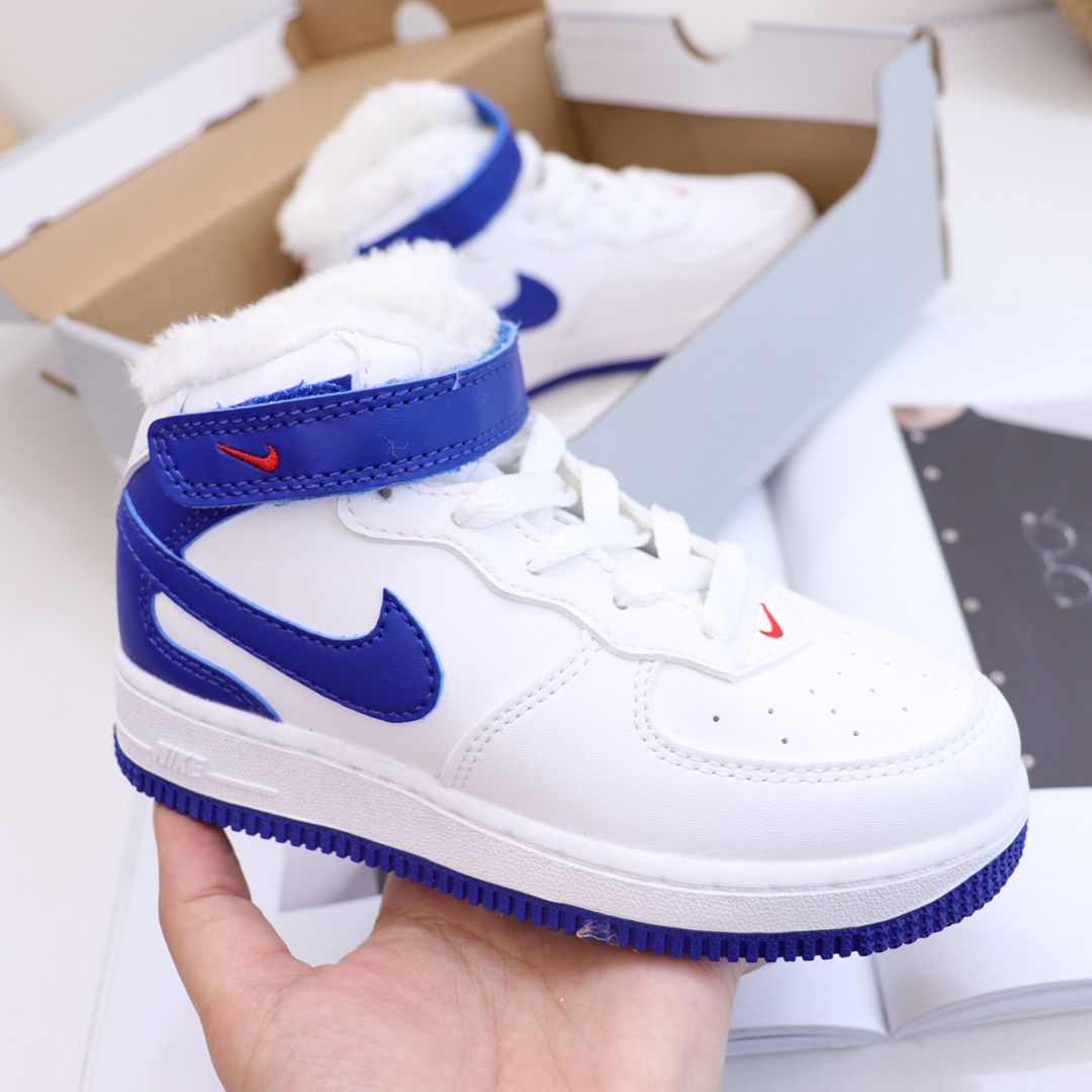 图片[7]-，号码26-37 ＮＫ加绒空军一号高帮童鞋 空军系列的高颜值，注定备受追捧！ 趣味十足，尽显潮流气息。💯运动感十足的AF1搭配青春系的颜色，清新帅气阳光朝气！非常适合活泼爱动的宝宝！除了鞋头没有加绒全鞋加绒✅鞋垫也是加绒🦶-选品中心