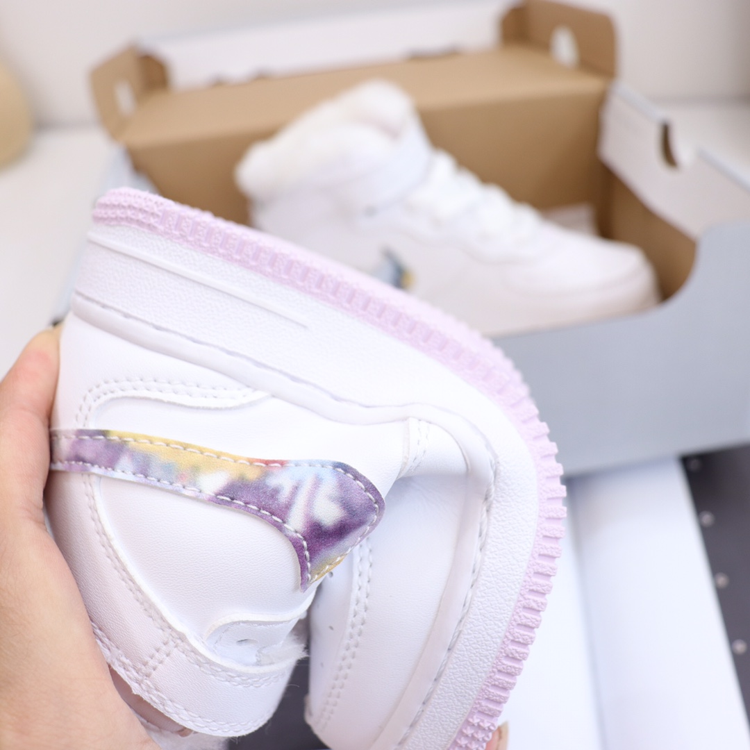 图片[9]-，号码26-37 ＮＫ加绒空军一号高帮童鞋 空军系列的高颜值，注定备受追捧！ 趣味十足，尽显潮流气息。💯运动感十足的AF1搭配青春系的颜色，清新帅气阳光朝气！非常适合活泼爱动的宝宝！除了鞋头没有加绒全鞋加绒✅鞋垫也是加绒🦶-选品中心