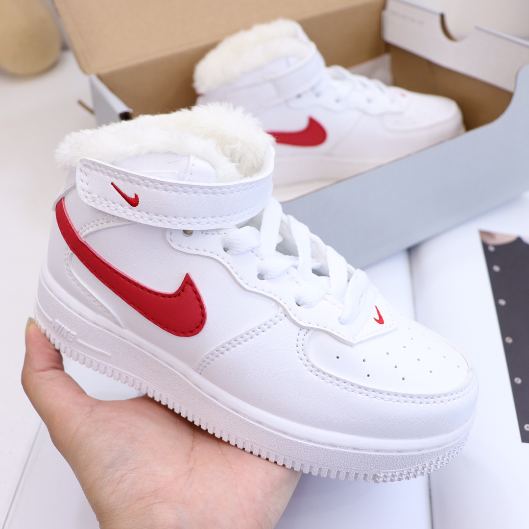 图片[7]-，号码26-37 ＮＫ加绒空军一号高帮童鞋 空军系列的高颜值，注定备受追捧！ 趣味十足，尽显潮流气息。💯运动感十足的AF1搭配青春系的颜色，清新帅气阳光朝气！非常适合活泼爱动的宝宝！除了鞋头没有加绒全鞋加绒✅鞋垫也是加绒🦶-选品中心