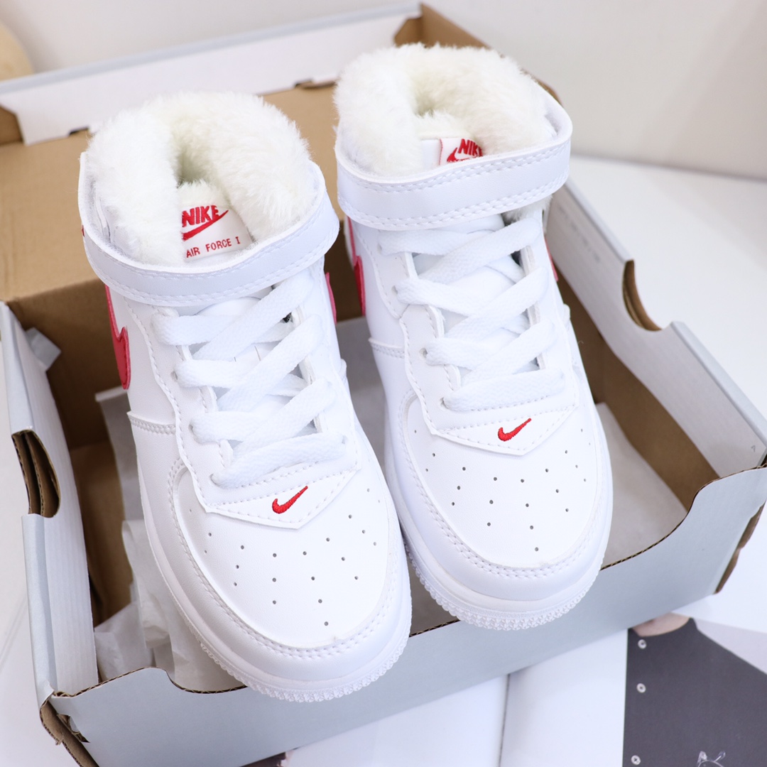 图片[3]-，号码26-37 ＮＫ加绒空军一号高帮童鞋 空军系列的高颜值，注定备受追捧！ 趣味十足，尽显潮流气息。💯运动感十足的AF1搭配青春系的颜色，清新帅气阳光朝气！非常适合活泼爱动的宝宝！除了鞋头没有加绒全鞋加绒✅鞋垫也是加绒🦶-选品中心