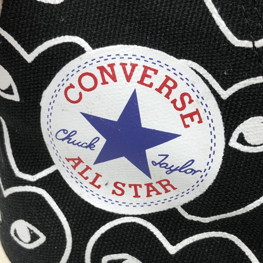 130 Converse x CDG Play x Smiley 2020匡威新款川久保玲笑脸联名日版限定款高帮板鞋 1CK810