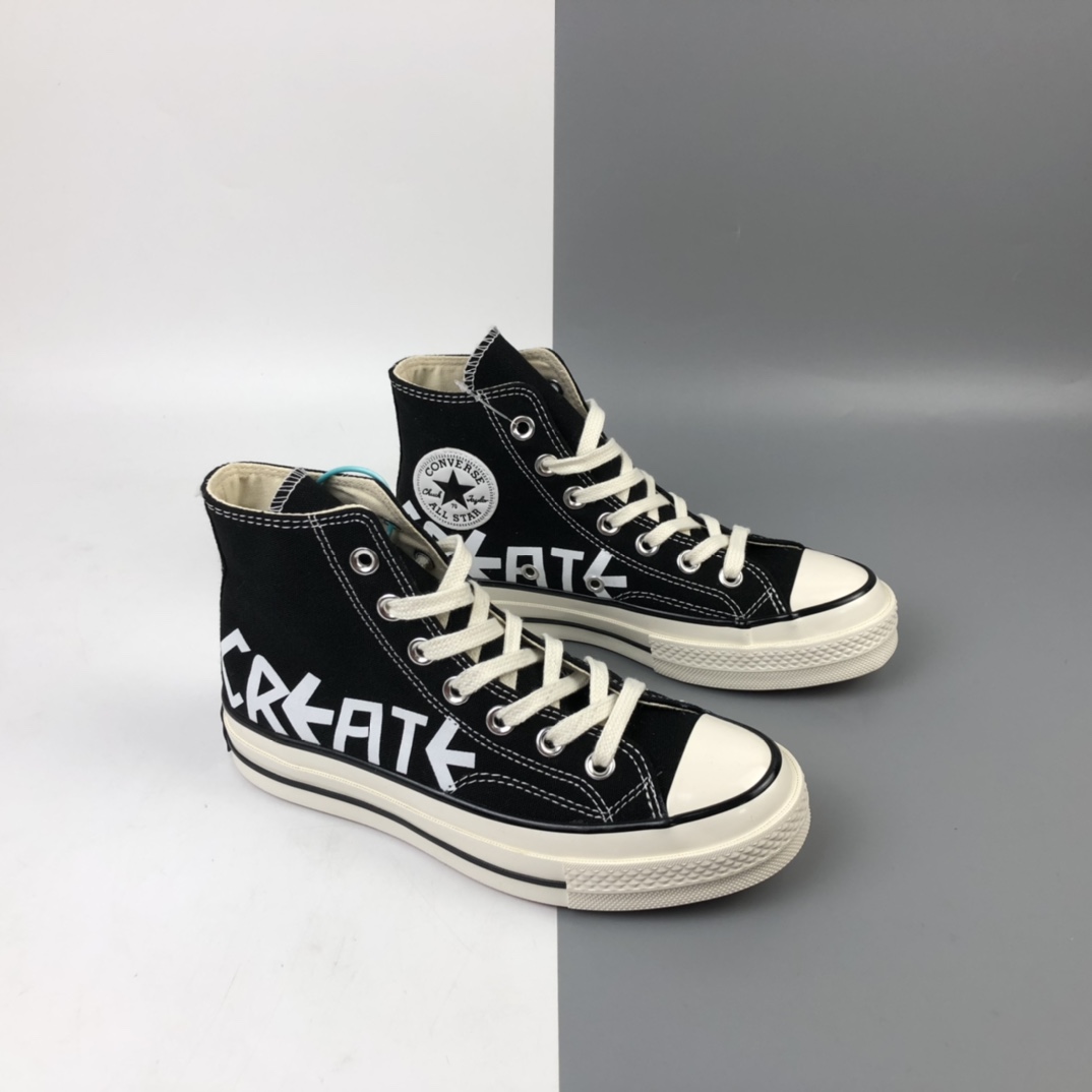 130 Converse Chuck 70 字母涂鸦高帮休闲板鞋 169765C