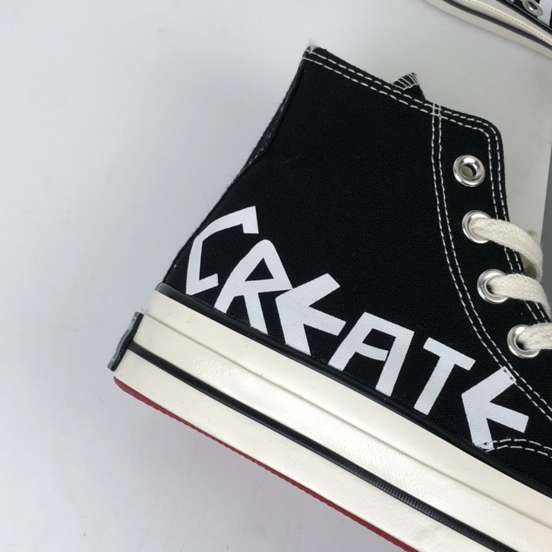 130 Converse Chuck 70 字母涂鸦高帮休闲板鞋 169765C