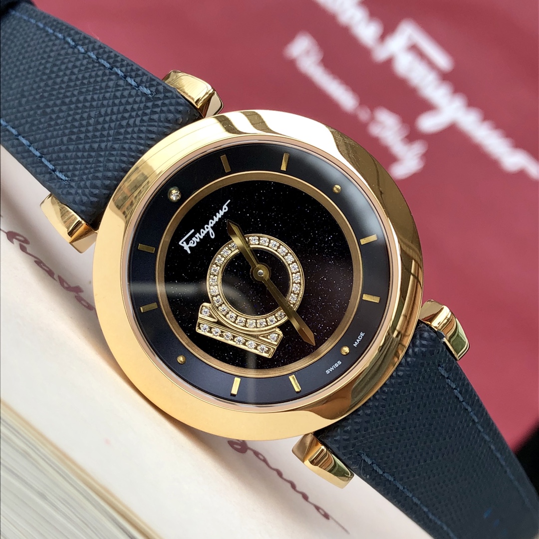 菲拉格慕FQ4石英女表