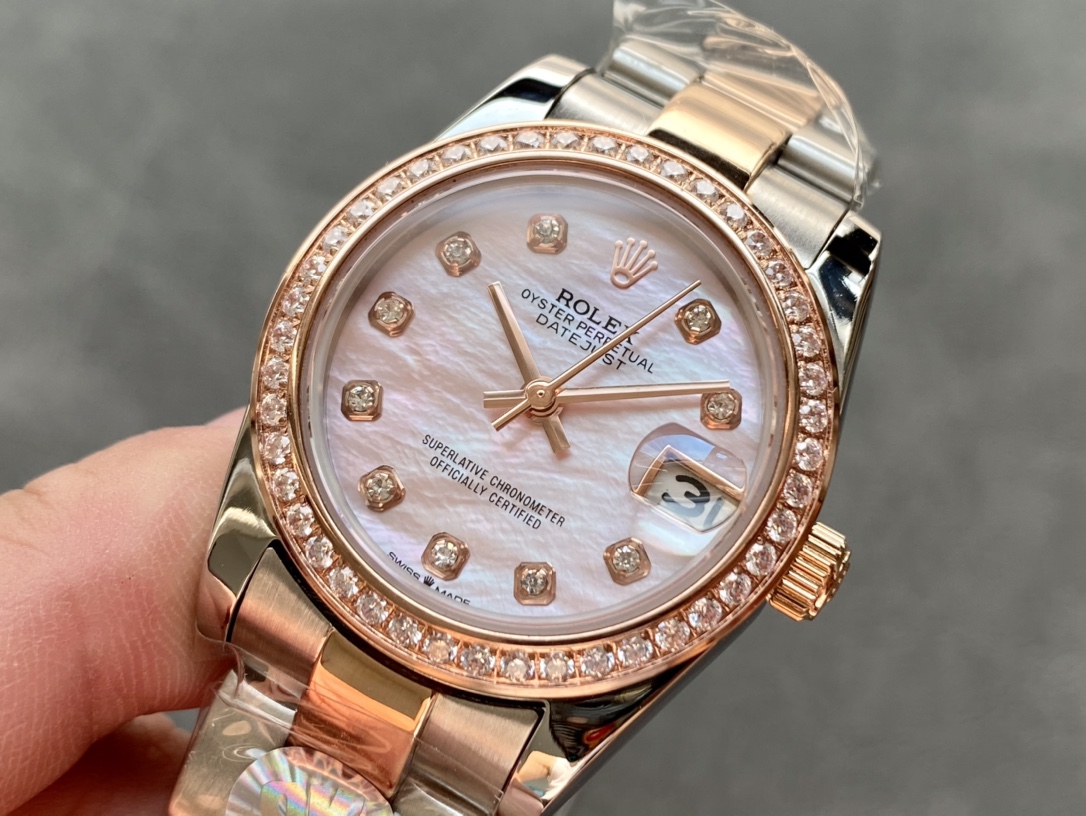 SK Factory 女款 劳力士Rolex 日志型 31mm 自動機械式腕時計
