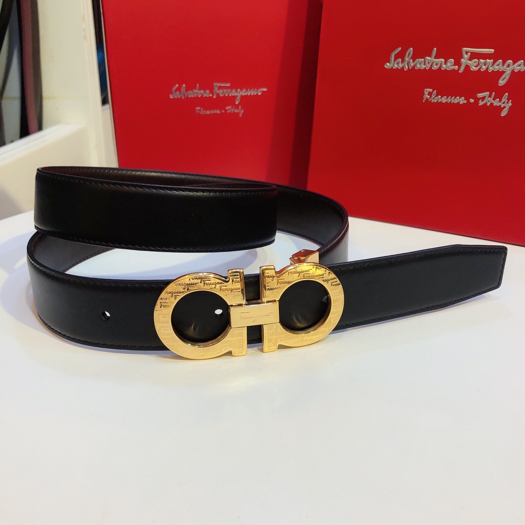 Ferragamo Haute Couture Luxury Atelier Designer Belt Tie Accessories Ref 4