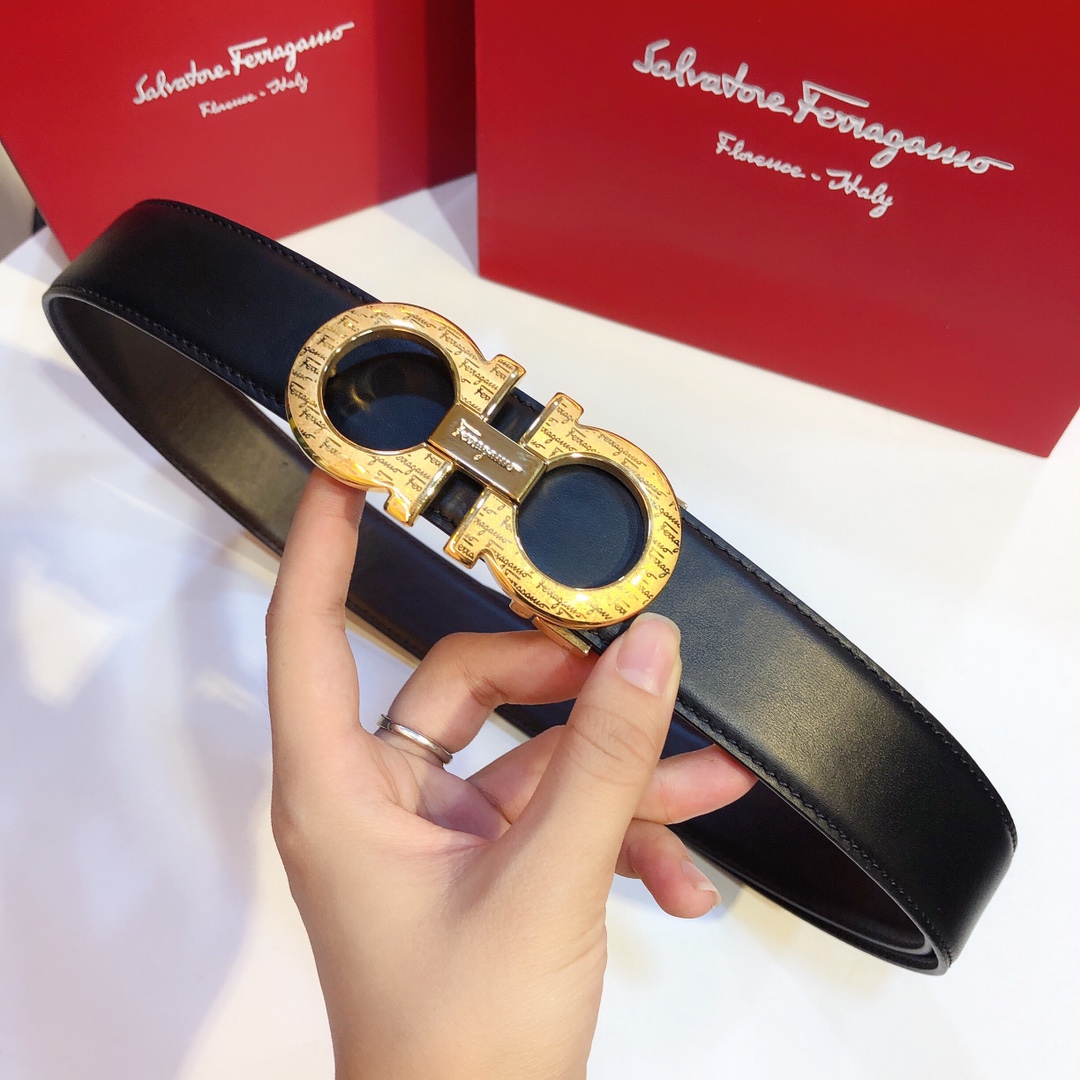 Ferragamo Haute Couture Luxury Atelier Designer Belt Tie Accessories Ref 7