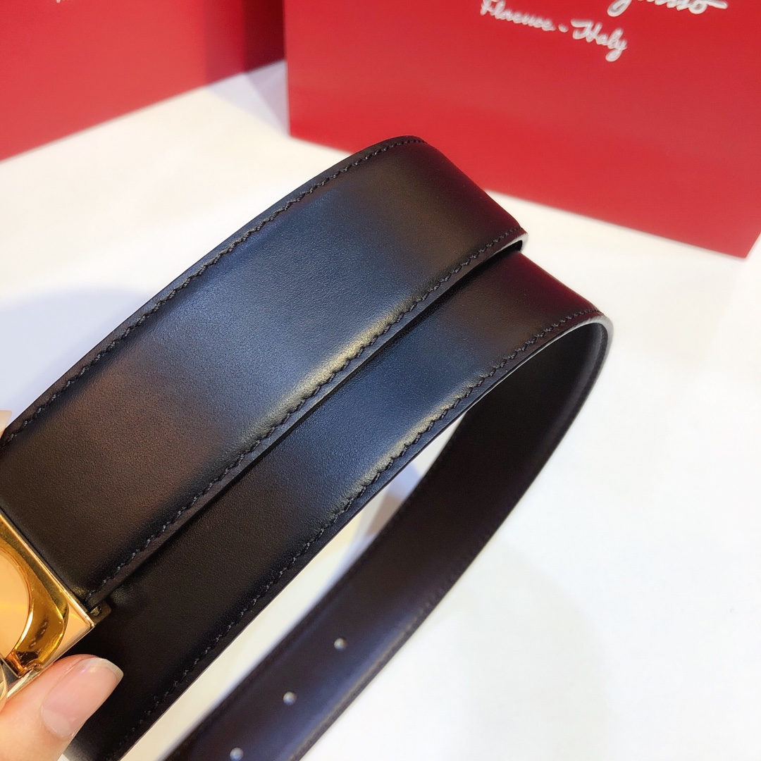 Ferragamo Haute Couture Luxury Atelier Designer Belt Tie Accessories Ref 9