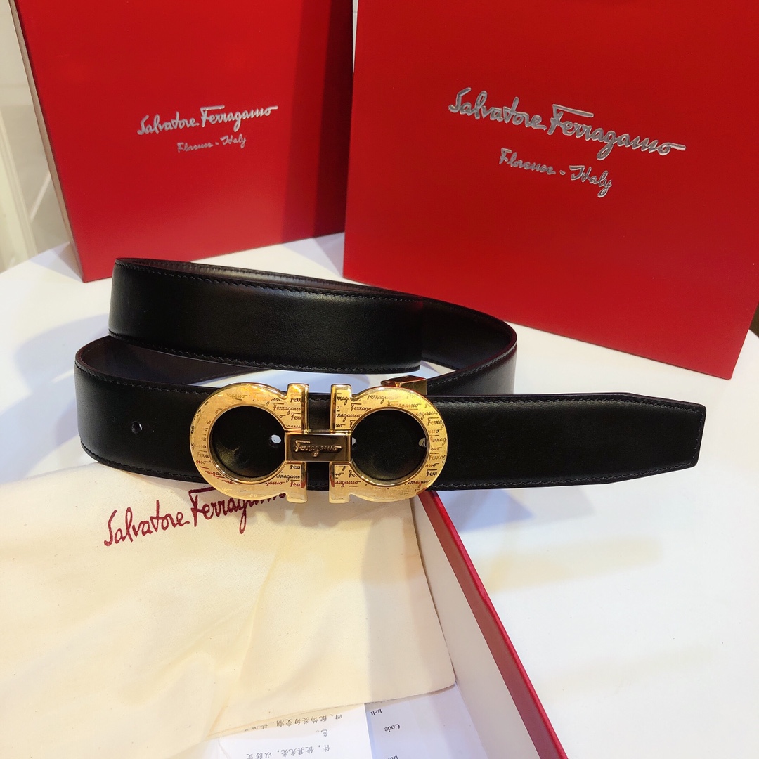 Ferragamo Haute Couture Luxury Atelier Designer Belt Tie Accessories Ref 3
