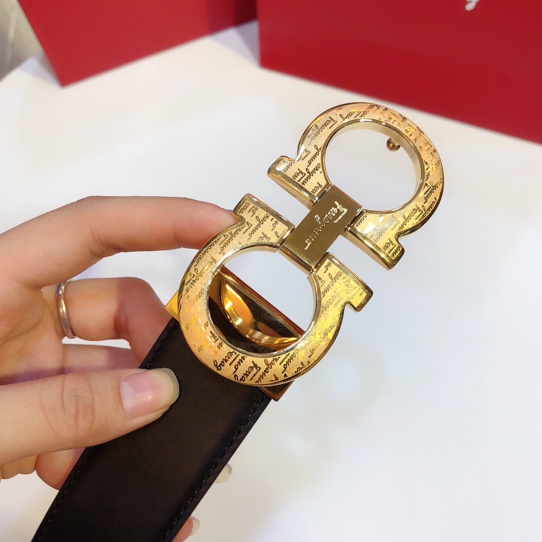 Ferragamo Haute Couture Luxury Atelier Designer Belt Tie Accessories Ref 5