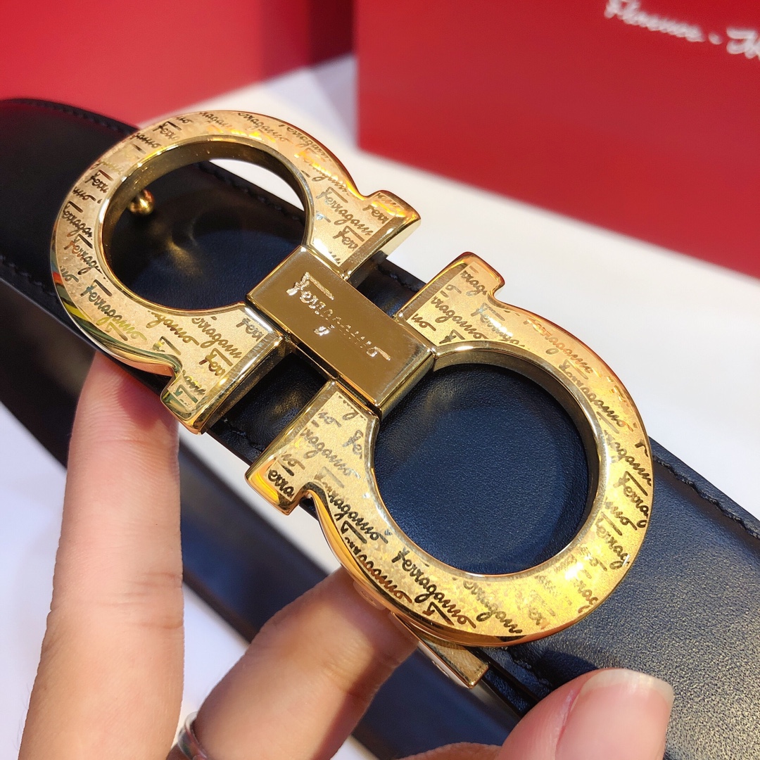 Ferragamo Haute Couture Luxury Atelier Designer Belt Tie Accessories Ref 8