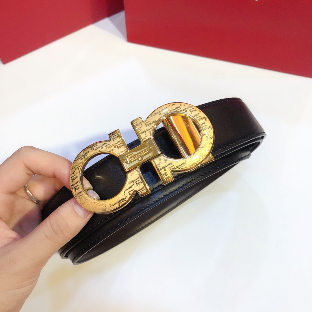 Ferragamo Haute Couture Luxury Atelier Designer Belt Tie Accessories Ref 6