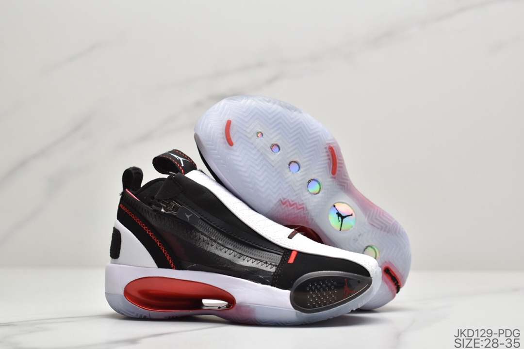 160 童鞋乔丹Air Jordan XXXIV“Eclipse”AJ34 乔34 童鞋 未来概念轻量化篮球鞋 AR3240