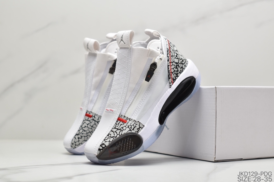 160 童鞋乔丹Air Jordan XXXIV“Eclipse”AJ34 乔34 童鞋 未来概念轻量化篮球鞋 AR3240