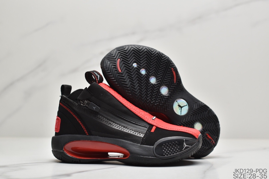 160 童鞋乔丹Air Jordan XXXIV“Eclipse”AJ34 乔34 童鞋 未来概念轻量化篮球鞋 AR3240