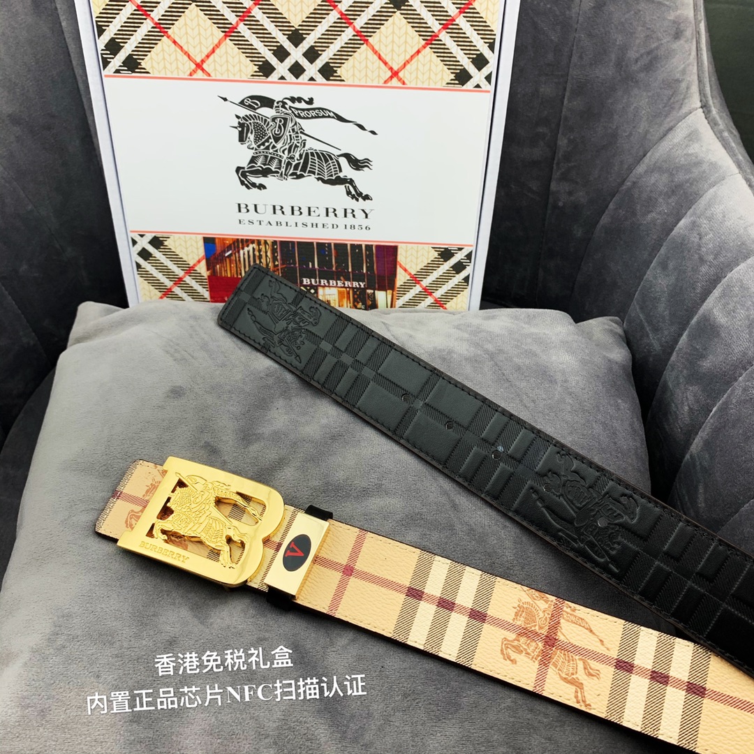 replica burberry belt