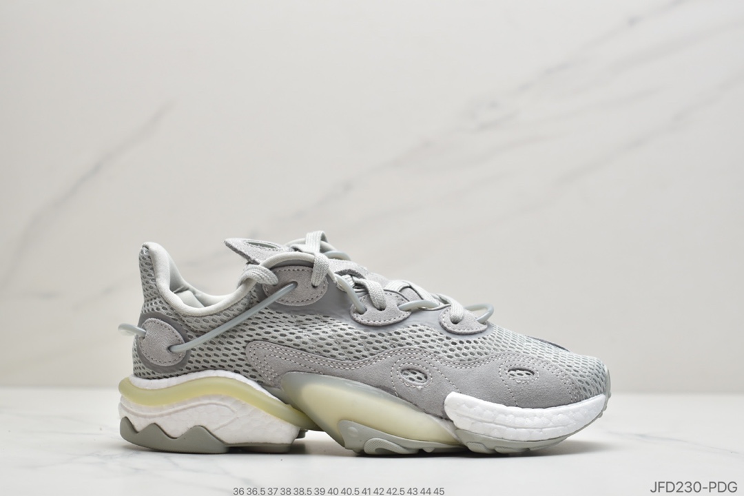 170 公司级 Adidas 阿迪达斯 Torsion X力条科技 抗扭转系列 超弹爆米花中底 水管 休闲运动复古慢跑鞋 EE4885