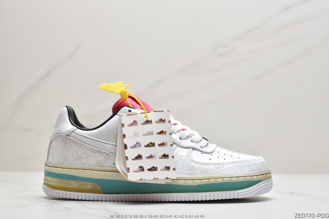 260 公司级耐克Nike Air Force 1 Low”Inside/Out Brown/Varsity”空军一号低帮经典百搭休闲运动板鞋 313318-241