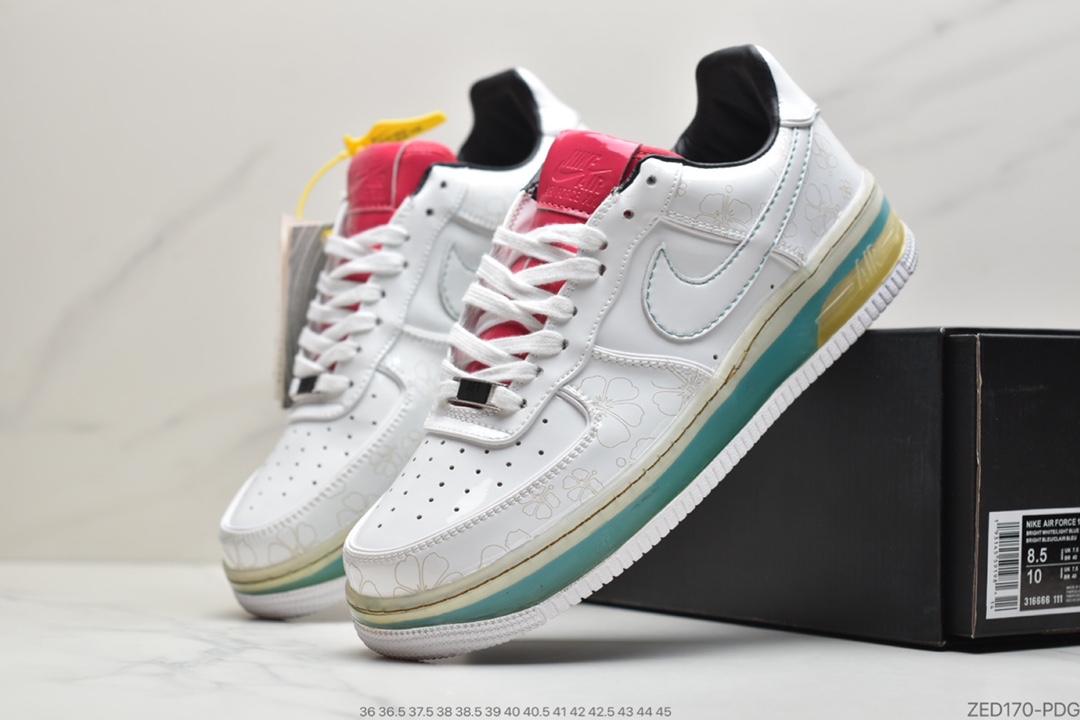 260 公司级耐克Nike Air Force 1 Low”Inside/Out Brown/Varsity”空军一号低帮经典百搭休闲运动板鞋 313318-241