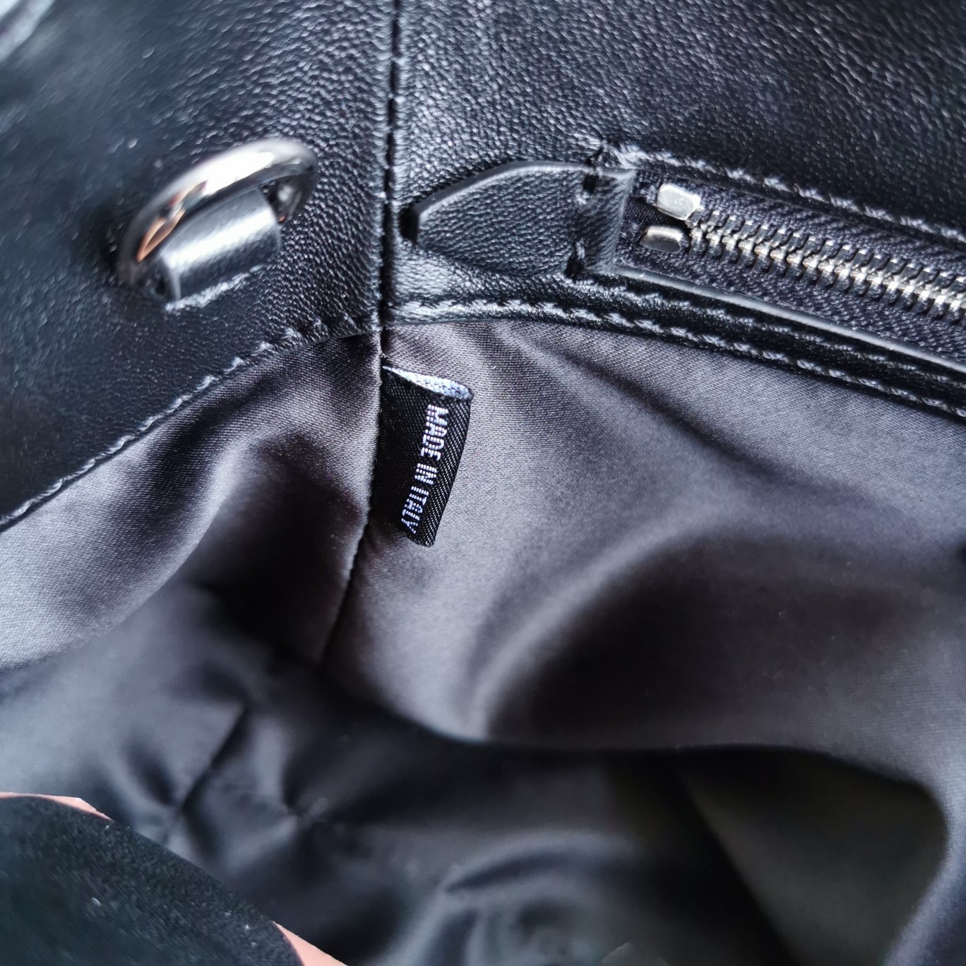 MIUMIU缪缪顶级进口CIoquel软羊皮新款水晶链钻包5BA067