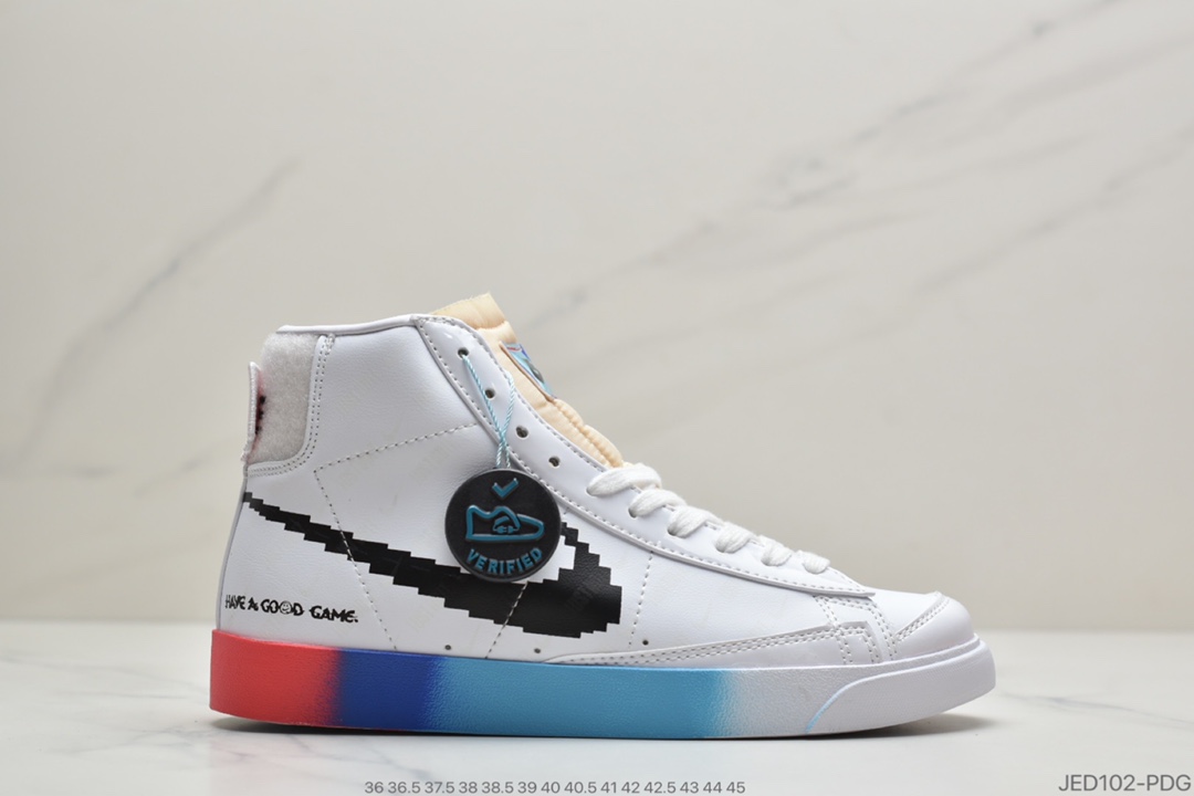 150 公司级耐克Nike Blazer Mid ’77 Vintage “Have A Good Game”  电玩风格  DC3280-101