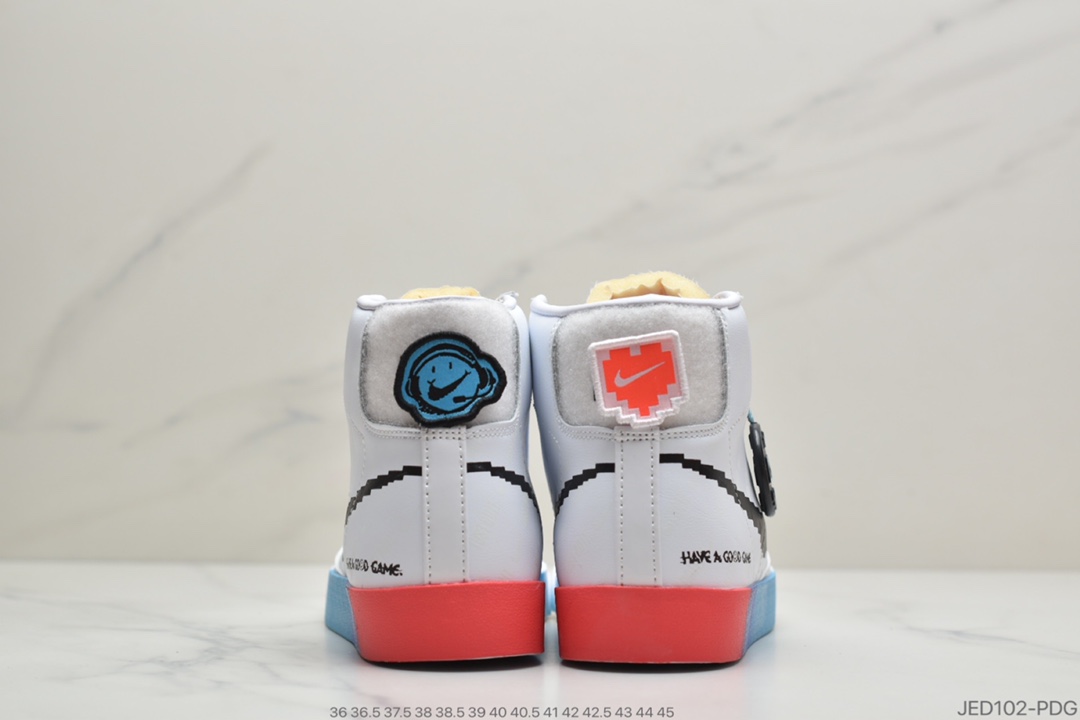 150 公司级耐克Nike Blazer Mid ’77 Vintage “Have A Good Game”  电玩风格  DC3280-101