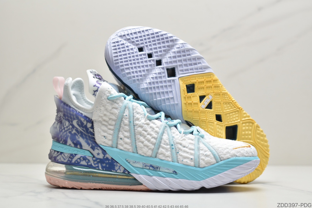 230 公司级耐克Nike Lebron China XVIII EPEmpire Jade勒布朗·詹姆斯18代签名战靴DB8148-200