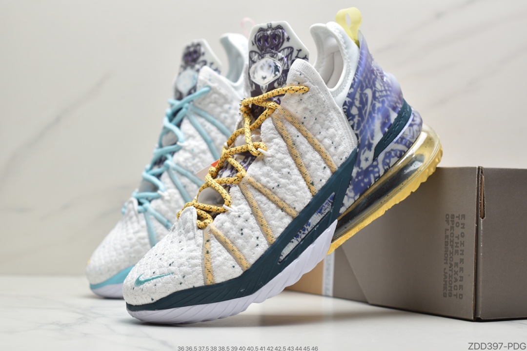 230 公司级耐克Nike Lebron China XVIII EPEmpire Jade勒布朗·詹姆斯18代签名战靴DB8148-200