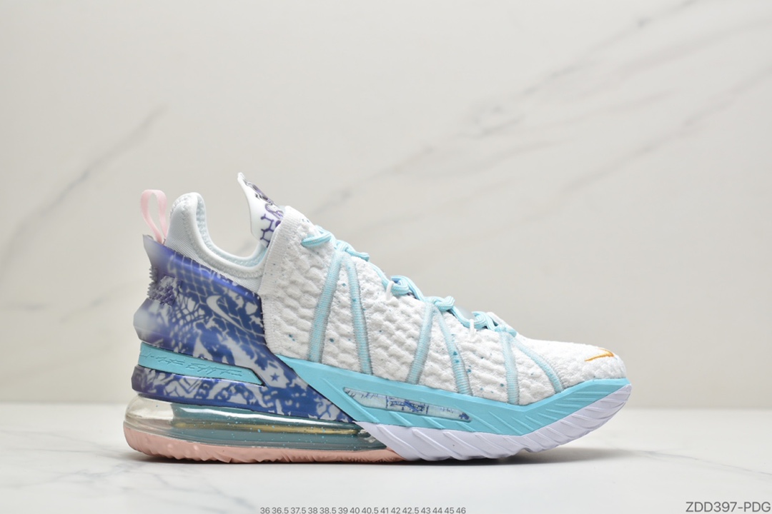 230 公司级耐克Nike Lebron China XVIII EPEmpire Jade勒布朗·詹姆斯18代签名战靴DB8148-200