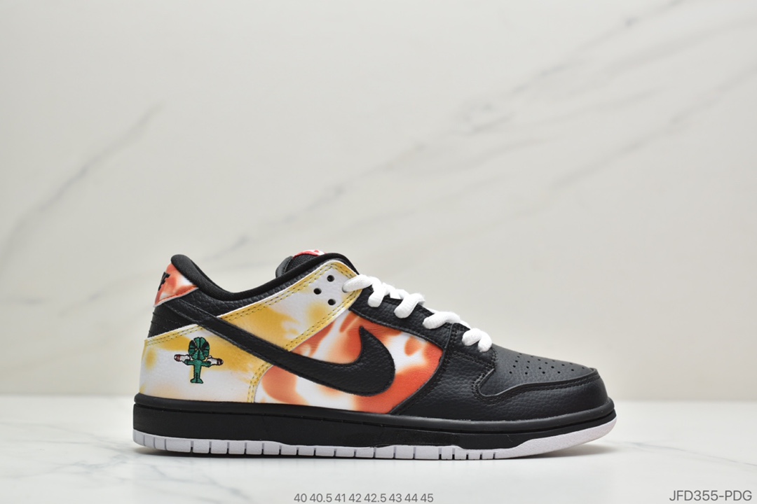 170 公司级耐克 Nike Sb Dunk Low Pro 联名扣篮系列复古低帮休闲运动滑板板鞋BQ6382-101