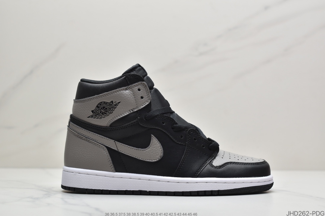 190 公司级耐克Air Jordan 1 Retro OG”Bred Toe”AJ1代经典复古经典高帮百搭文化篮球鞋“黑红脚趾”555088-610