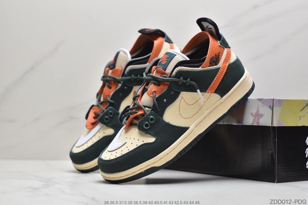 230 真标全新耐克Nike SB Dunk Low”Laser Orange”扣篮系列低帮休闲运动滑板板鞋BQ6817-800