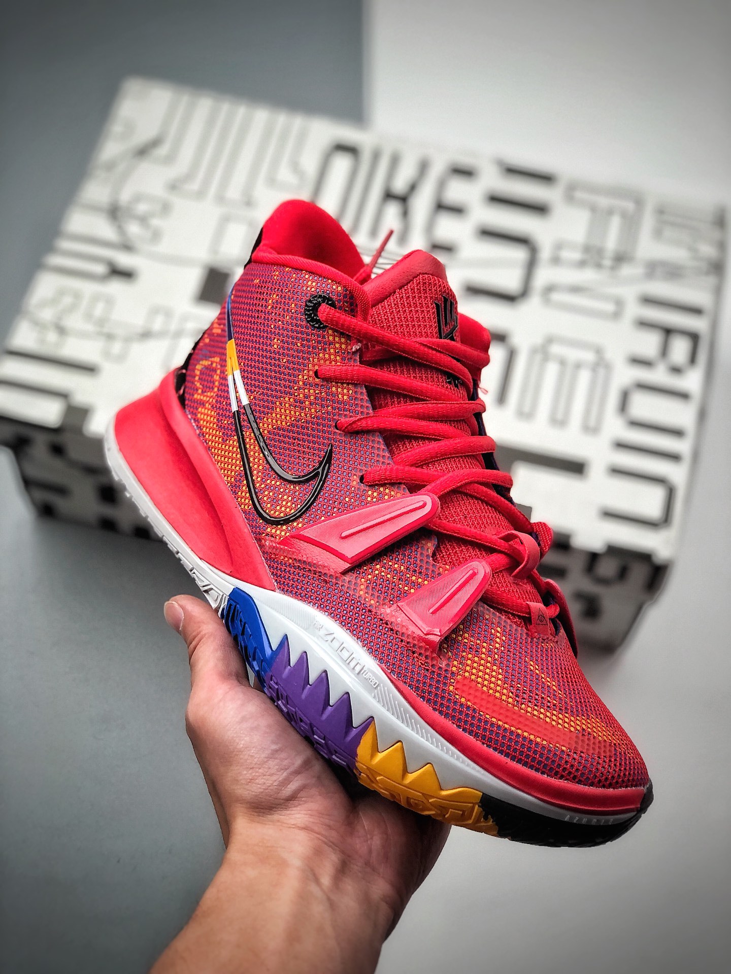 Nuevo Kyrie séptima generación, zapatillas de baloncesto Nike Kyrie 7 PRE HEAT EP, para hombre, de interior, …