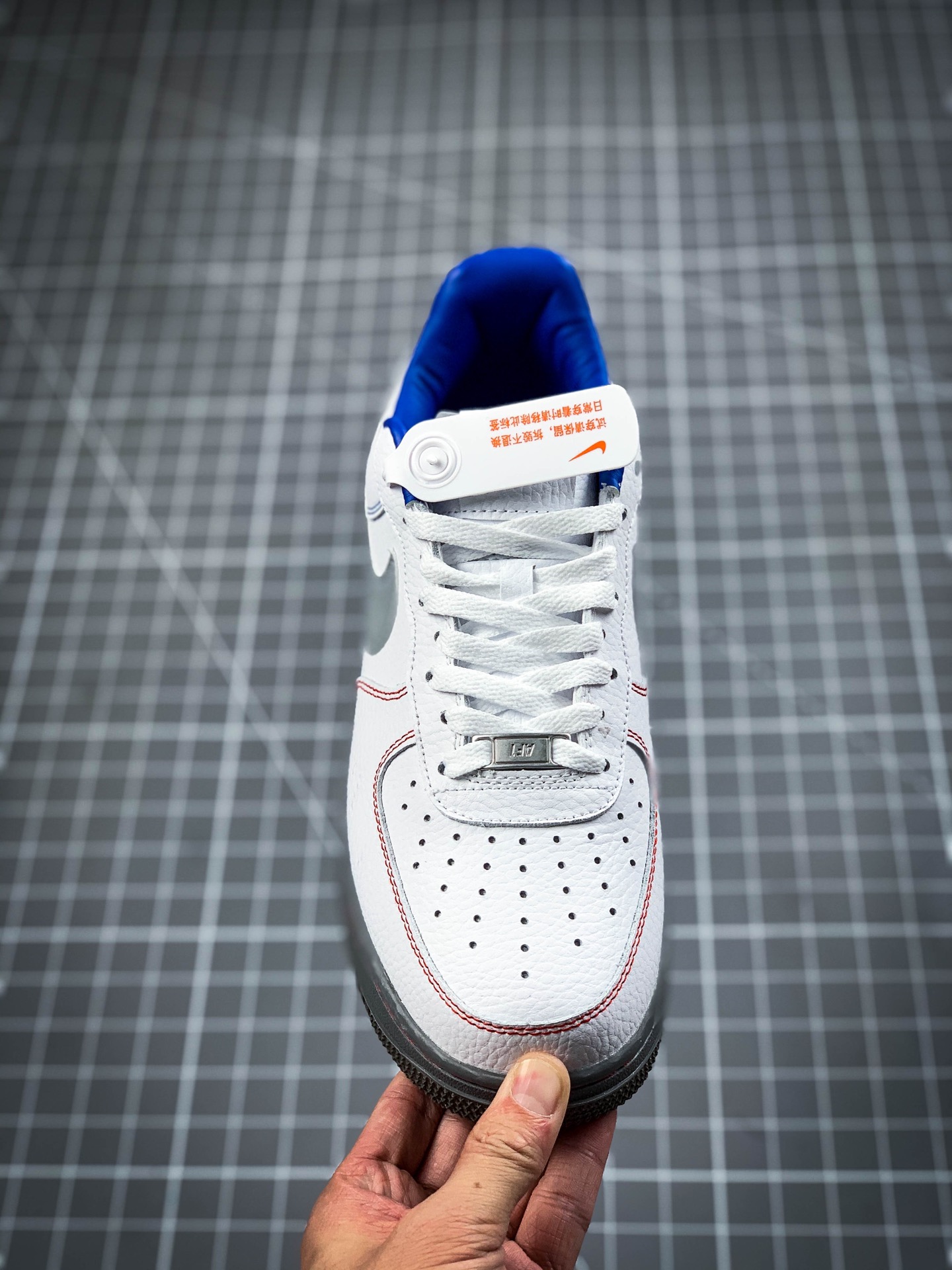 200 公司级 Nike Air Force 1 Low休斯顿城市限定 空军一号低帮休闲板鞋 超强3M反光 DH0902-108