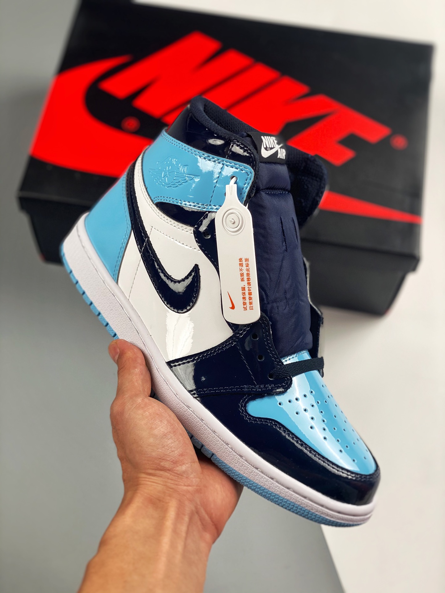#Base original de producción de Dongguan, el rey de la relación calidad-precio en el mercado💯 Air Jordan 1 Retro "Blue…