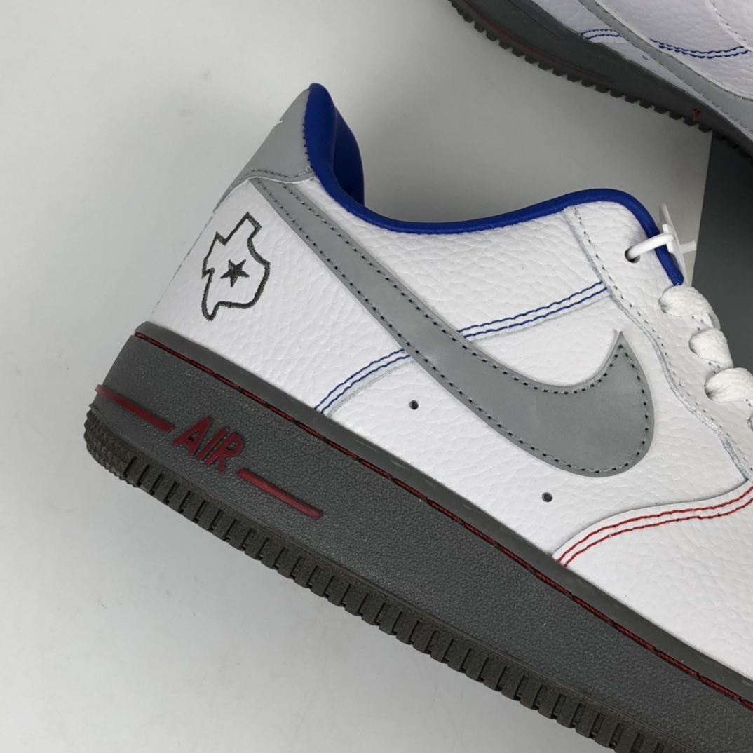 200 Nike Air Force 1'07 空军一号液态银3M反光低帮休闲板鞋 CK5433-200