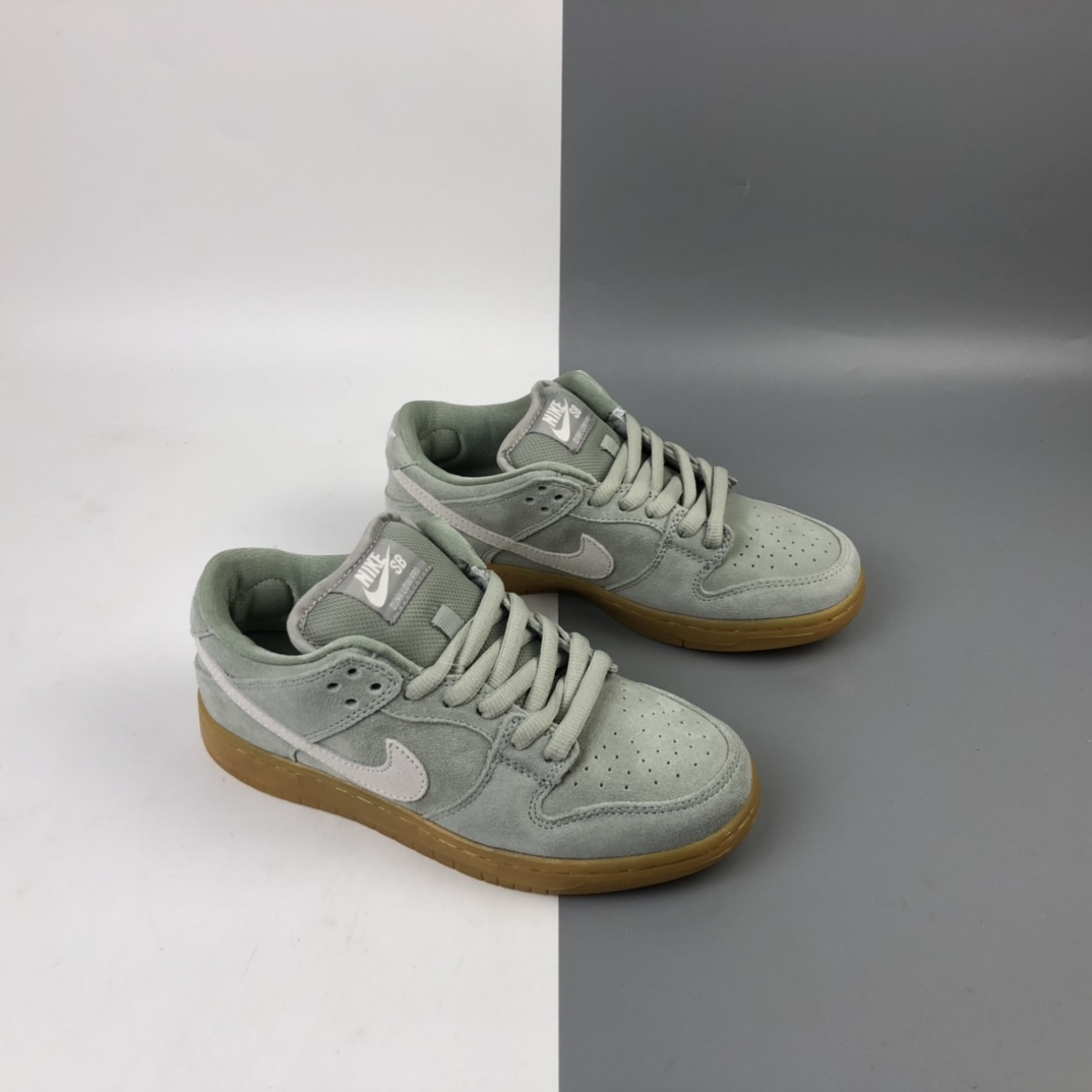 150 Nike SB Dunk Low Pro“Horizon Green”耐克抹茶生胶休闲滑板鞋 BQ6817-300