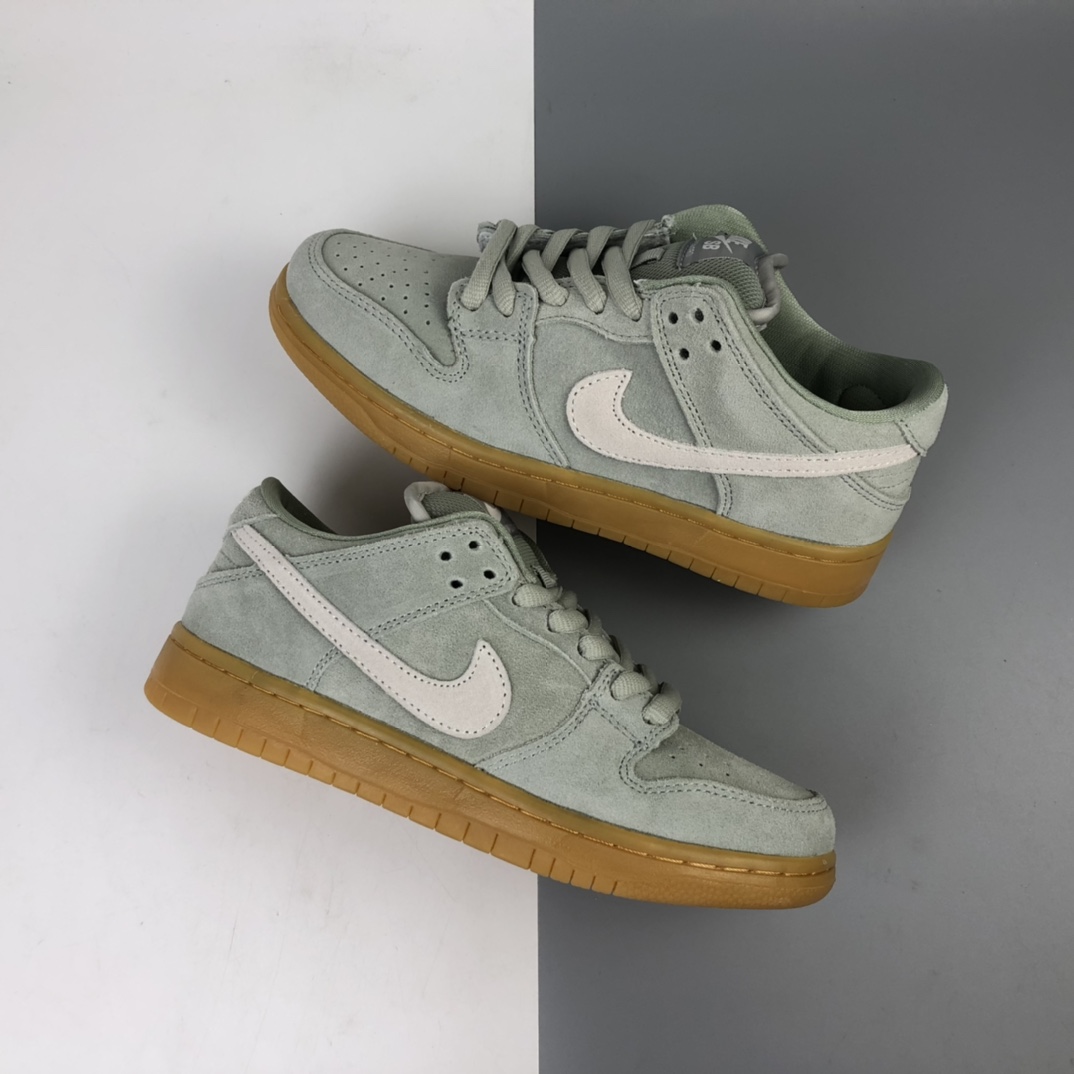 150 Nike SB Dunk Low Pro“Horizon Green”耐克抹茶生胶休闲滑板鞋 BQ6817-300