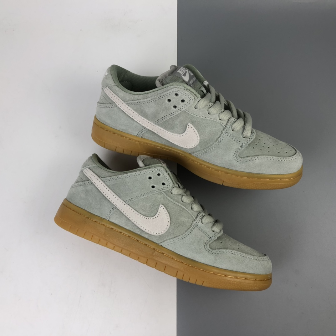150 Nike SB Dunk Low Pro“Horizon Green”耐克抹茶生胶休闲滑板鞋 BQ6817-300