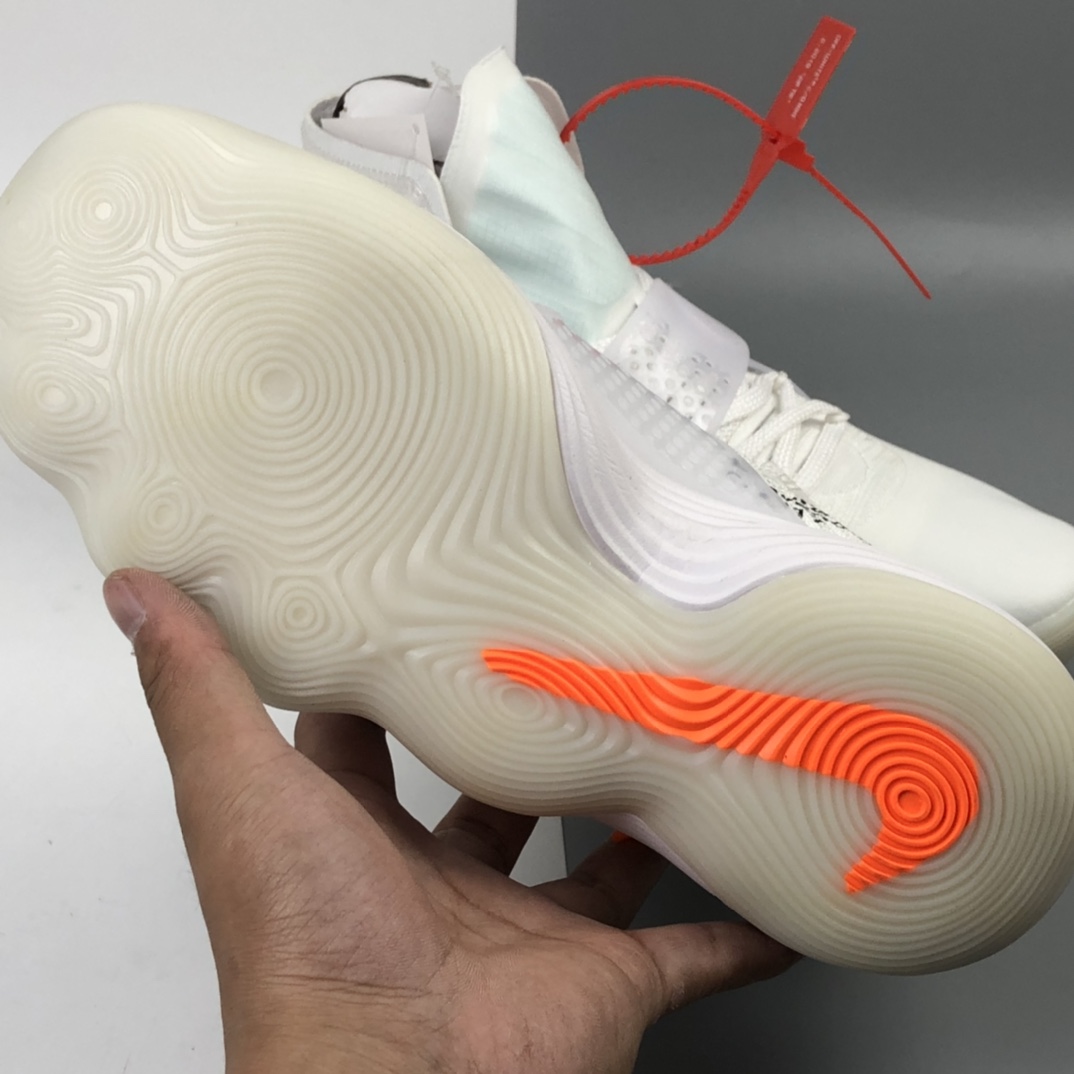260 Off-White x Nike  Hyperdunk 2017OW联名系列 “白黑橘OW”AJ4578-100