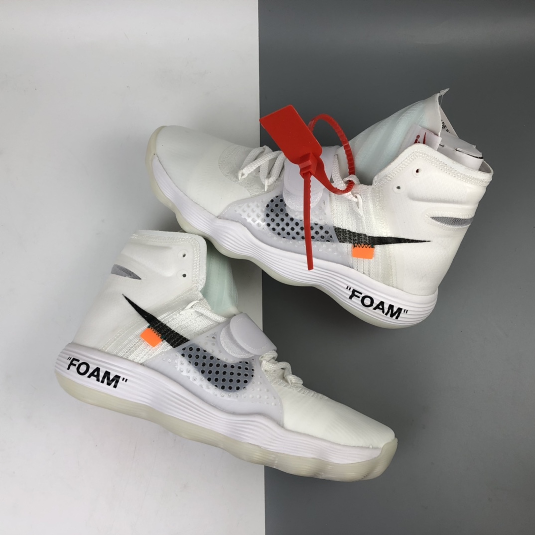 260 Off-White x Nike  Hyperdunk 2017OW联名系列 “白黑橘OW”AJ4578-100