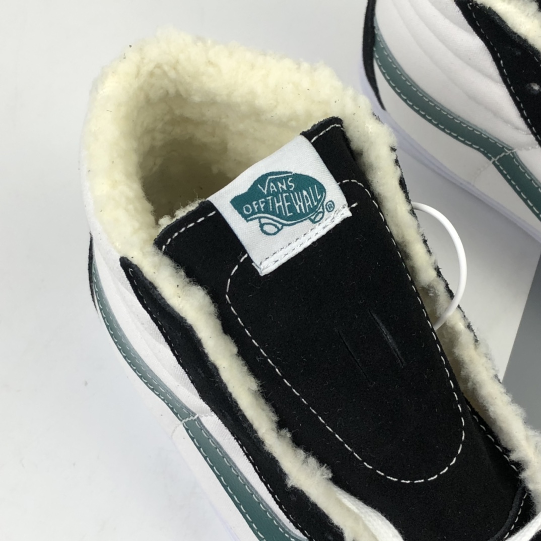160 加绒款 Vans Sk8-Hi Vlt Lx 加绒保暖款职业滑板系列高帮休闲板鞋 VN0A4CS5W43