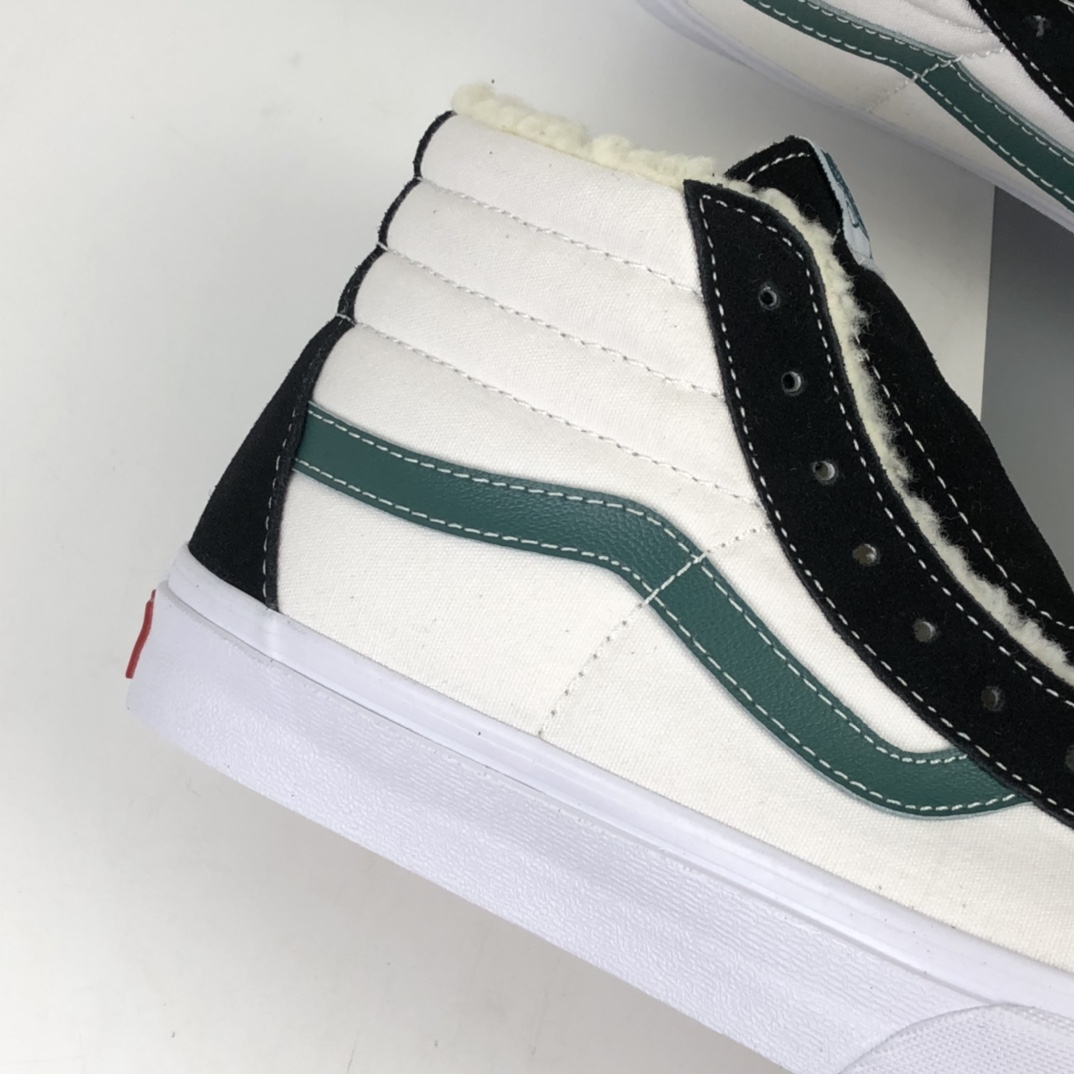 160 加绒款 Vans Sk8-Hi Vlt Lx 加绒保暖款职业滑板系列高帮休闲板鞋 VN0A4CS5W43